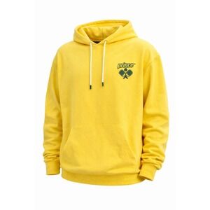 Prince Pickleball Hoodie XXL Yellow Fleece Sweatshirt Preppy Sport Athleisure‎
